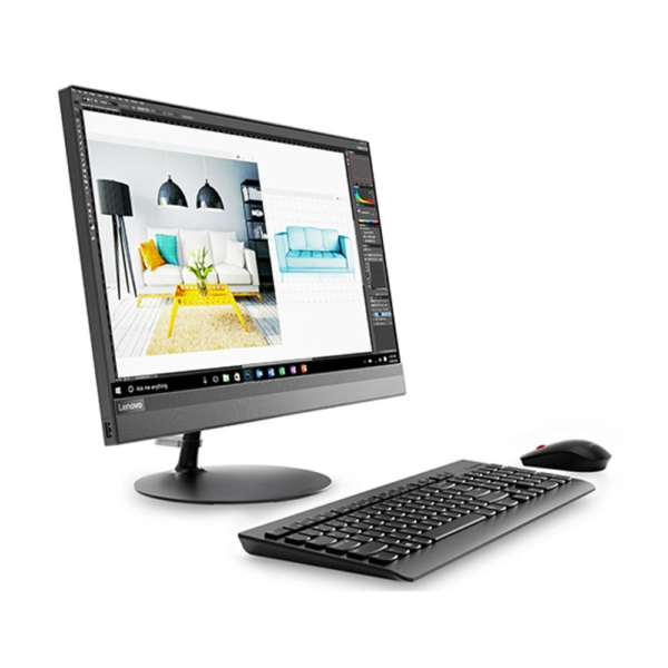 2 LENOVO AIO-520 Core i5-8400T Radeon 16GB nVme SSD 512GB 24 FHD IPS - 4GB HDD. 500GB